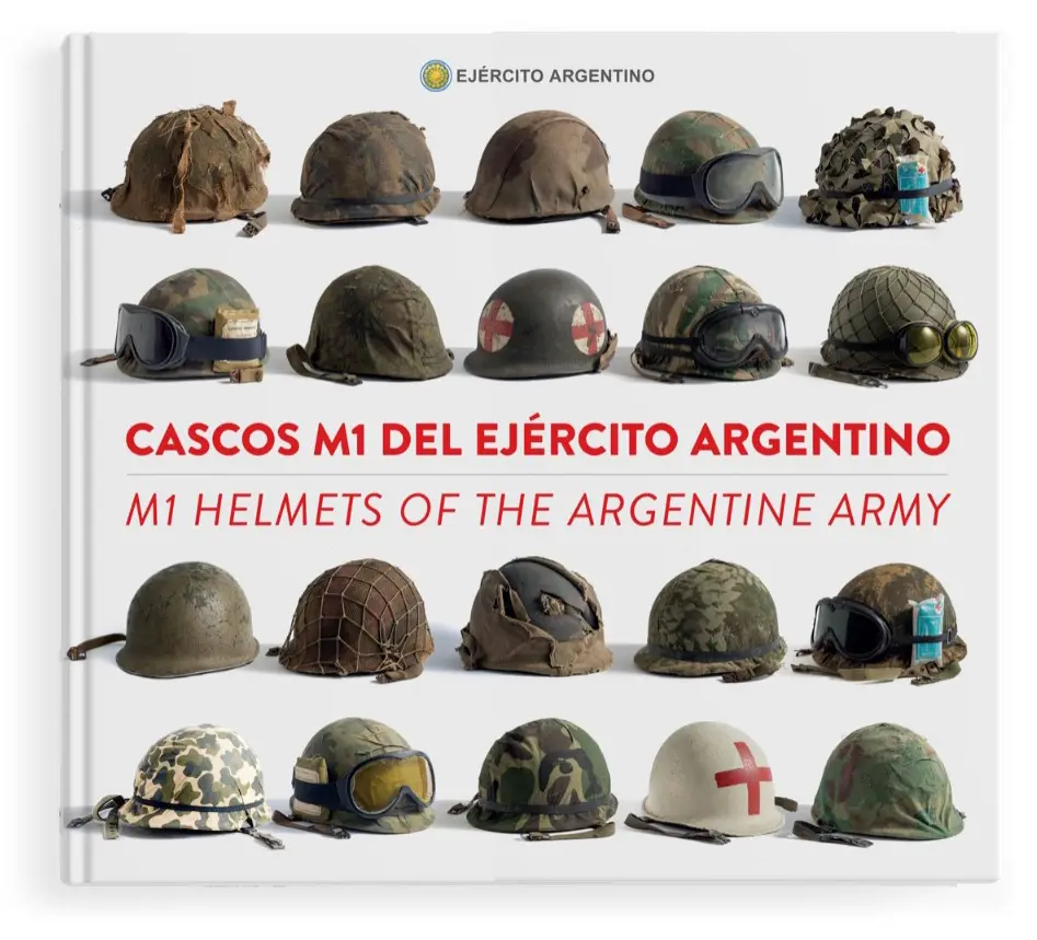 Libro Cascos M1 del Ejército Argentino