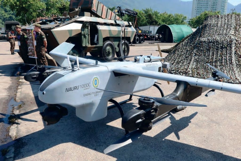 NAURU 1000C: innovación brasileña en drones para la seguridad y defensa