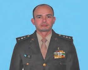 Teniente Primero Cristian Mario Leal