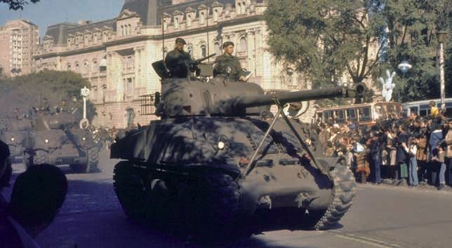 M4 Sherman Ejército Argentino