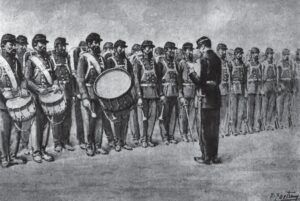 La historia de la marcha militar “Avenida de las Camelias”