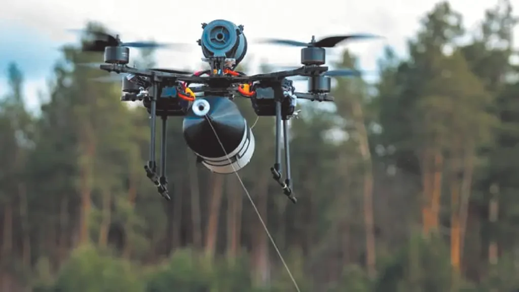 Drones filoguiados