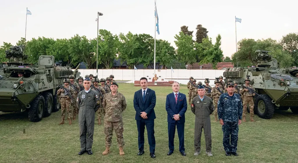 Presentación de los Vehículos de Combate Blindados a Rueda Stryker 8x8