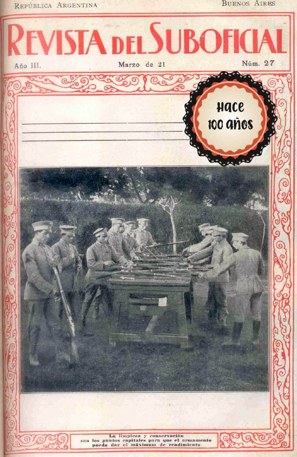 Hace 100 años