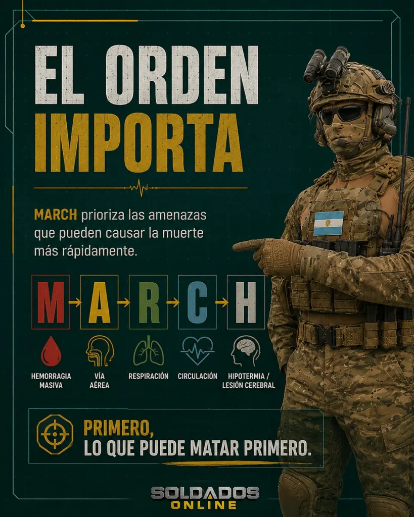 Procedimiento MARCH soldadosonline.com