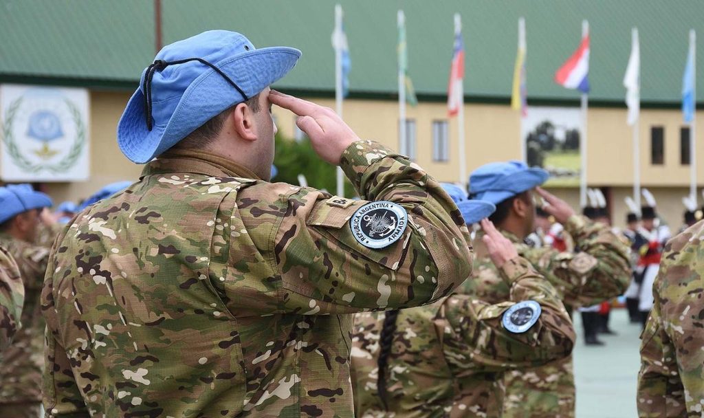 La participación terrestre argentina en la Fuerza de las Naciones Unidas para el Mantenimiento de la Paz en Chipre —conocida por su sigla UNFICYP— comenzó en 1993