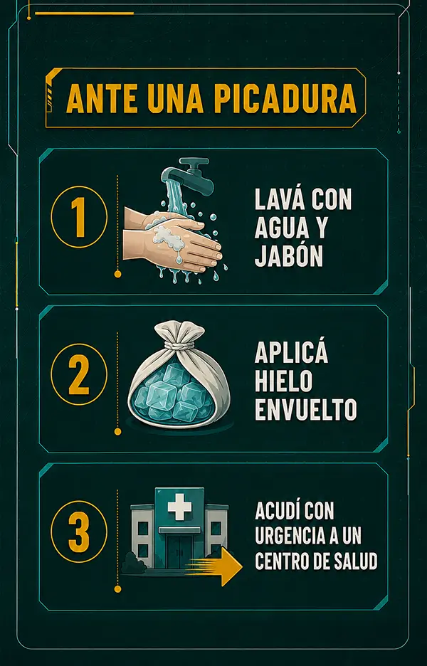 Qué hacer ante una picadura de Alacrán Escorpión