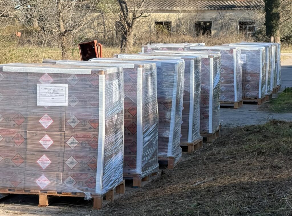 Exportación de Mastermix Fabricaciones Militares