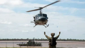 El Ejército Argentino realizó este sábado las primeras maniobras en la costanera norte de Rosario, de cara al Ejercicio Biguá.
